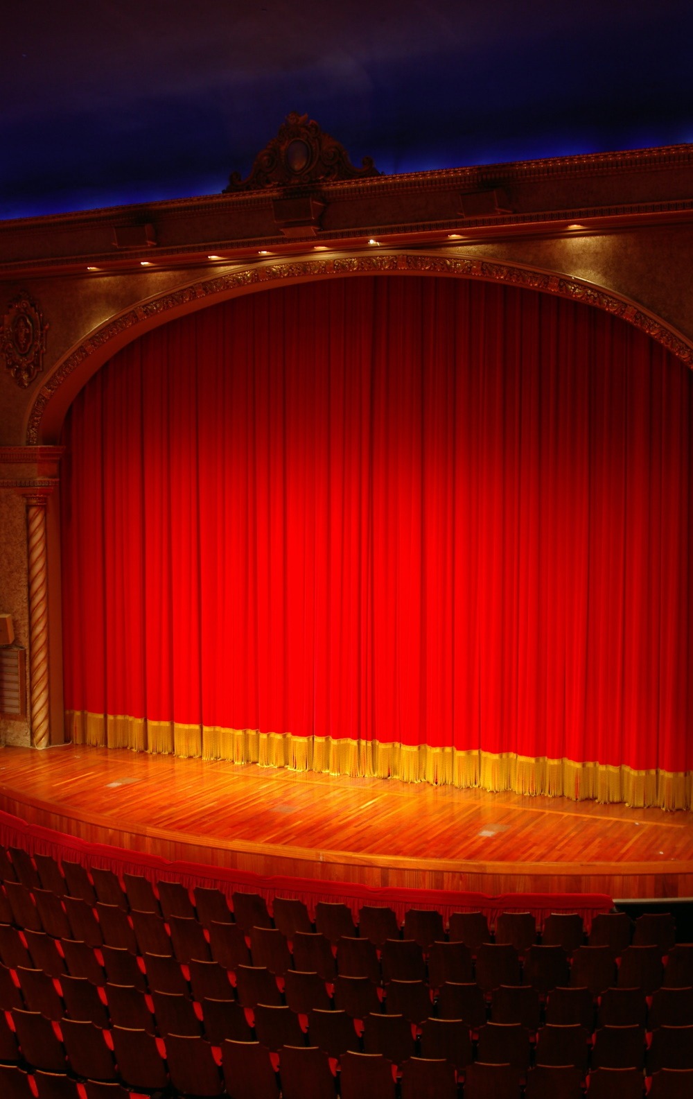 Rideau scene de theatre