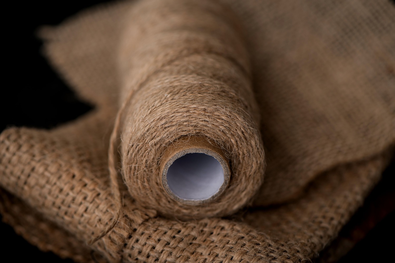 Toile de jute et corde pour tapissier