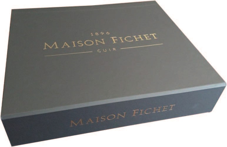 Maison Fichet cuir Books